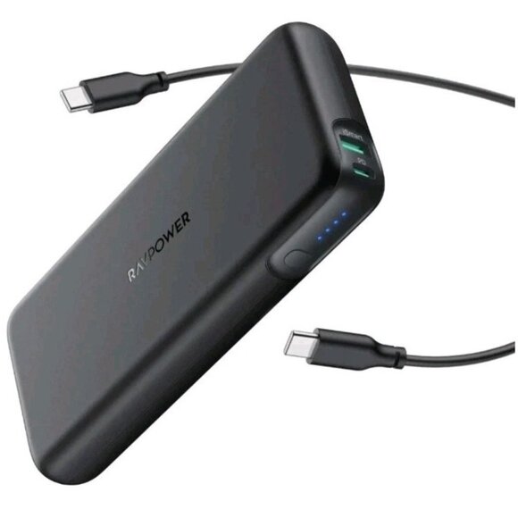 RavPower PD Pioneer 20000mAh 60W Portable 2-Port Power Bank (Excellent Condition - Picture 1 of 12